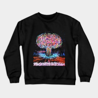 ATOMIKA  Apocalypse in Crazy Colours Crewneck Sweatshirt